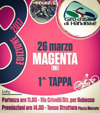 Al via l'ottava edizione del Giro d’Italia di Handbike. Prima tappa a M...